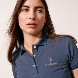 Ps of sweden - Polo Lewis SS Pique - Storm Blue