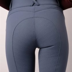 Montar - Pantalon Megan Yati taille haute - Dove blue vol2