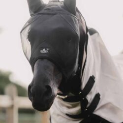 Kentucky - Masque anti mouche avec oreilles - Noir