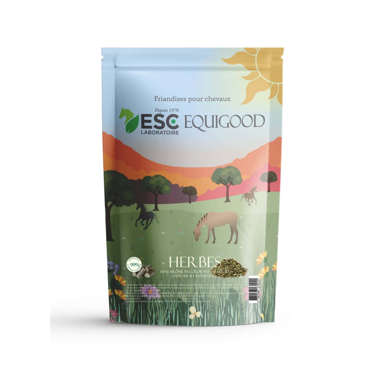 Esc Laboraoire – Bonbons Equigood Herbes 1kg Esc Laboraoire - Bonbons Equigood Herbes 1kg