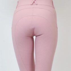 Pantalon FG Taille haute Rose