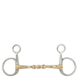 Br - Mors Baucher double brisure BR Soft Contact 16 mm Cheeks 110 mm