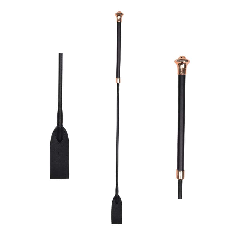 Waldhausen - Cravache Noblesse - noir/or rosé Waldhausen - Cravache Noblesse - noir/or rosé