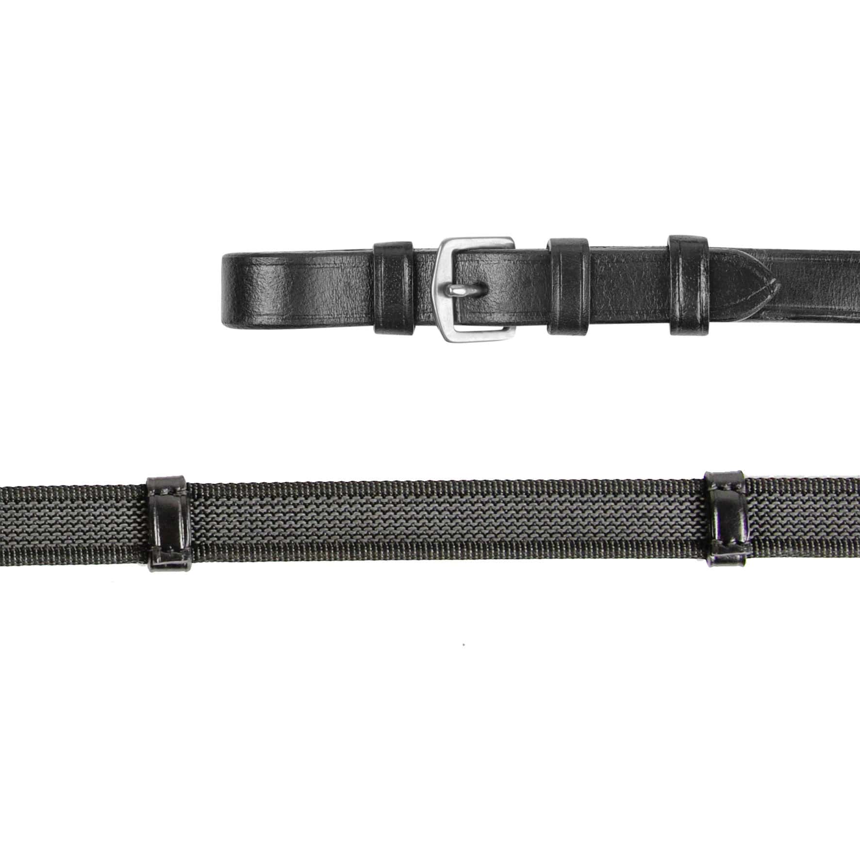 Waldhausen Rênes antidérapantes noires Waldhausen Rênes antidérapantes noires