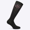 Cavalleria Toscana - Chaussettes Jacquard Pop Art - Noir Rose
