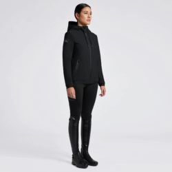 Cavalleria Toscana - Veste Thermal Hooded Performance Softshell - Noir