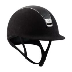 Samshield - PREMIUM V2 / BLACK / LEATHER - BLACK / CHROME BLACK / CHROME BLACK