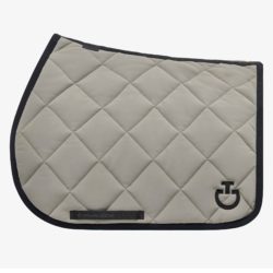 Cavalleria Toscana - Tapis de selle Diamond Quilted Jersey - Foliage Green