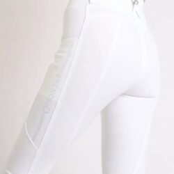 Montar - Legging MoAviana crystal logo tone in tone - white F/G