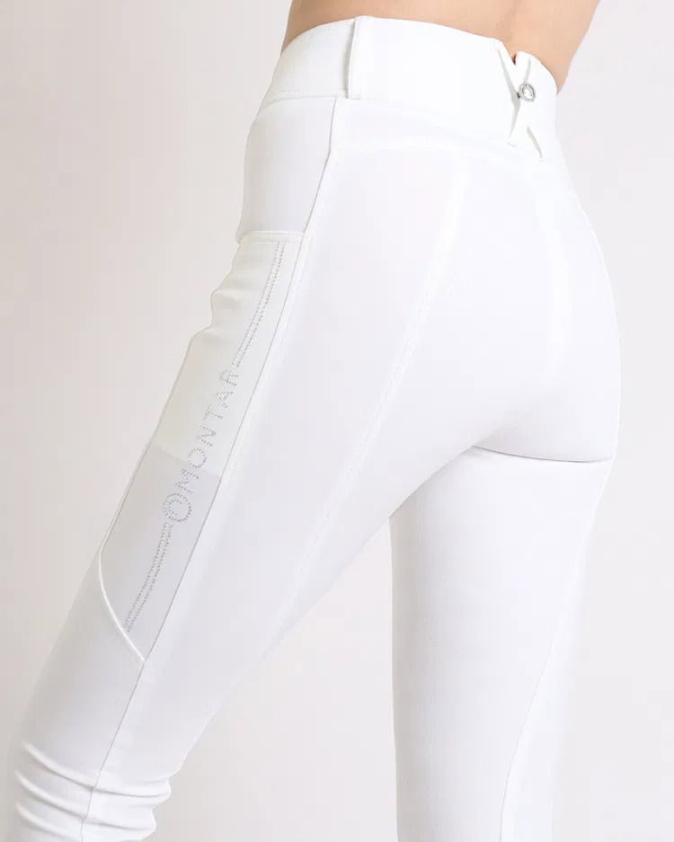 Montar - Legging MoAviana crystal logo tone in tone - white F/G Montar - Legging MoAviana crystal logo tone in tone - white F/G