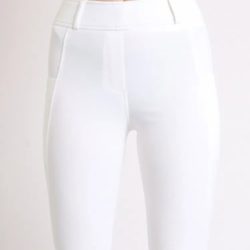 Montar - Legging MoAviana crystal logo tone in tone - white F/G