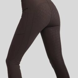 Montar - Legging MoRosie pintucks with crystals Brown F/G