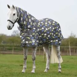 Weatherbeeta - Couverture anti-mouche Comfitec Essential Mesh II Combo Neck - Parapluie