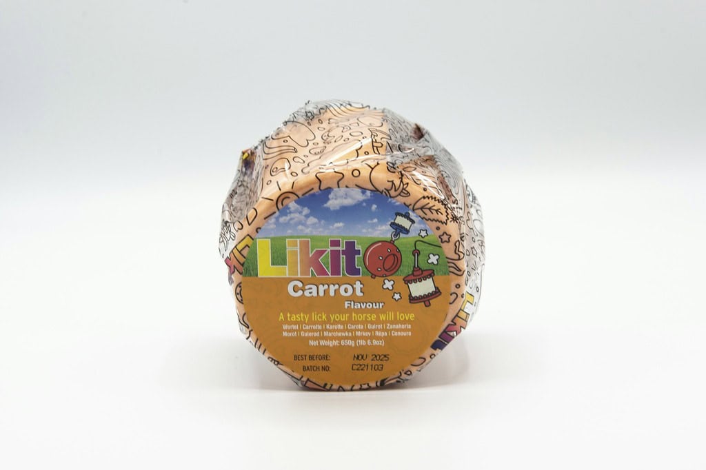 Likit - Pierre à lécher - Carotte 650 g Likit - Pierre à lécher - Carotte 650 g