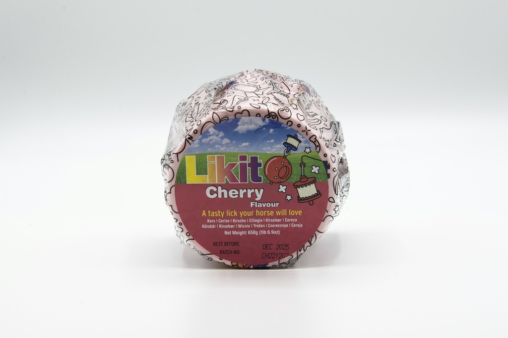 Likit - Pierre à lécher - Cerise 650 g Likit - Pierre à lécher - Cerise 650 g