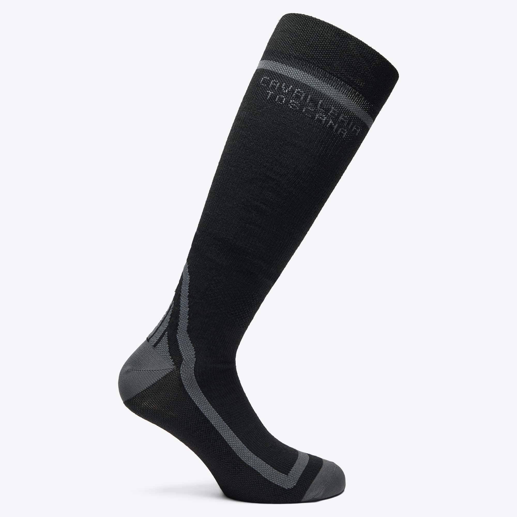 Cavalleria Toscana - Chaussettes en laine - Noires Dark gris Cavalleria Toscana - Chaussettes en laine - Noires Dark gris