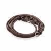 Utzon Equestrian - Rênes cuir rond caoutchouc
