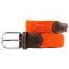 Billy belt - Ceinture tressée élastique - Orange Abricot