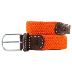 Billy belt - Ceinture tressée élastique - Orange Abricot