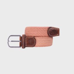 Billy belt - Ceinture tressée élastique Rose Blush