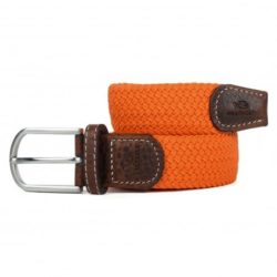 Billy belt - Ceinture tressée élastique - Orange Paprika