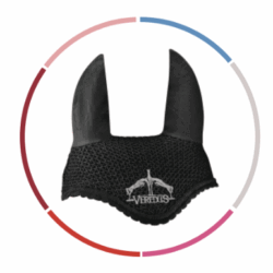 Veredus - Bonnet anti-mouches color édition - Noir