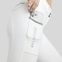 Montar - Pantalon MoGloria Caviar Tape F/G SS25 - Blanc