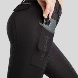 Montar - Pantalon MoGloria Caviar Tape F/G SS25 - Noir