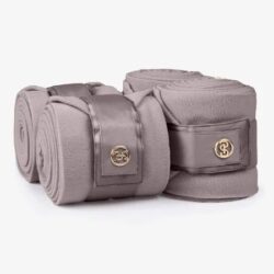 Bandes de polo PS of Sweden Greige détail fermeture auto-agrippante