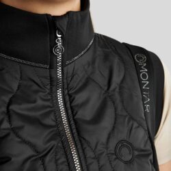 Montar - Bodywarmer MoMary avec crystal metal - Noir