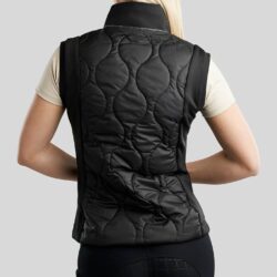 Montar - Bodywarmer MoMary avec crystal metal - Noir