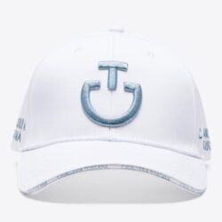 Cavalleria Toscana - Casquette coton - SS25 - CPU006 - GA002- 017O - Blanc / sky blu