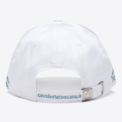 Cavalleria Toscana - Casquette coton - SS25 - CPU006 - GA002- 017O - Blanc / sky blu