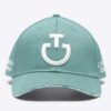 Cavalleria Toscana – Casquette coton – SS25 CPU006 – GA002- 5Q01 – Casquette – Vert d’eau / Blanc