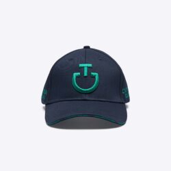 Cavalleria Toscana - Casquette coton - SS25 CPU006 - GA002- 7953 - Marine / Vert