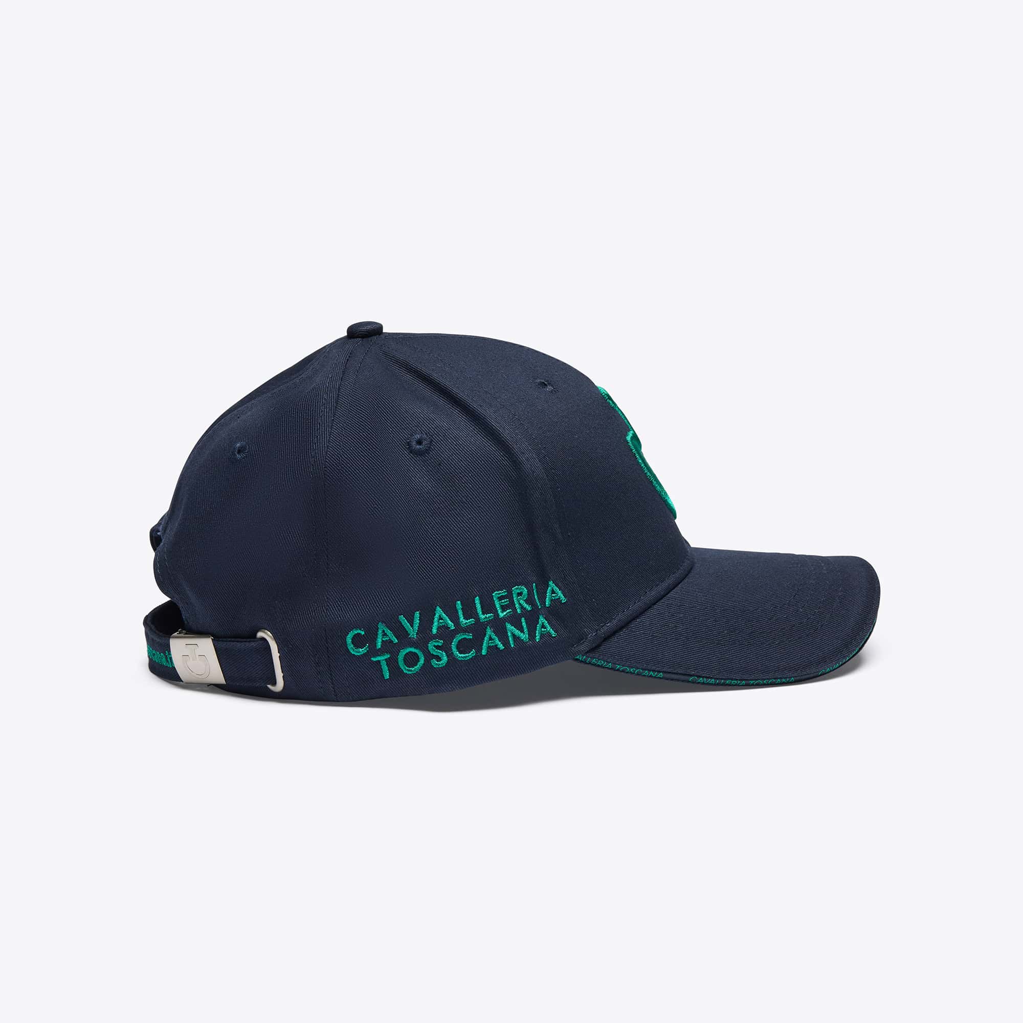 Cavalleria Toscana - Casquette coton - SS25 CPU006 - GA002- 7953 - Marine / Vert Cavalleria Toscana - Casquette coton - SS25 CPU006 - GA002- 7953 - Marine / Vert