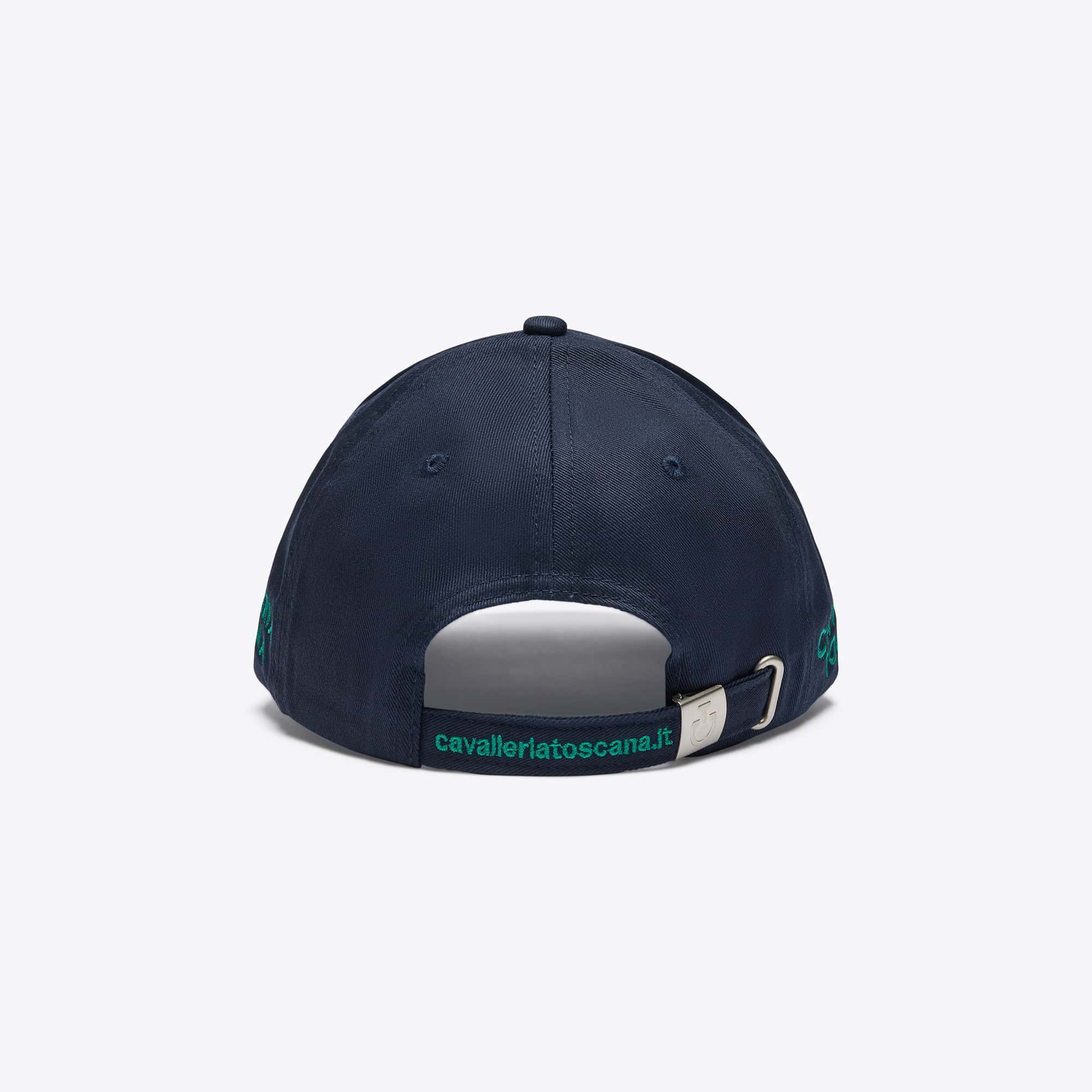 Cavalleria Toscana - Casquette coton - SS25 CPU006 - GA002- 7953 - Marine / Vert Cavalleria Toscana - Casquette coton - SS25 CPU006 - GA002- 7953 - Marine / Vert
