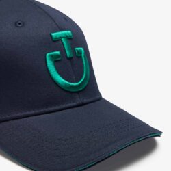 Cavalleria Toscana - Casquette coton - SS25 CPU006 - GA002- 7953 - Marine / Vert