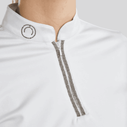 Montar - Haut de concours MoGloria MC T Caviar Tape SS25 - Blanc