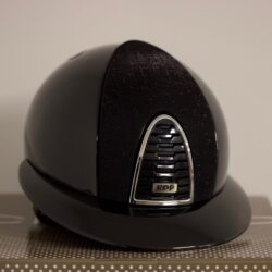 KEP - Casque Cromo 2.0 (Edition limitée) Shine Noir insert Galassia - Visière Polo - TM