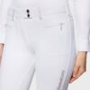 Pantalon d’équitation Samshield FW25 femme Adele Knee Grip blanc