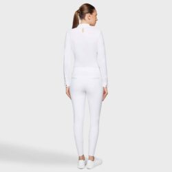 Pantalon d’équitation Samshield FW25 femme Adele Knee Grip blanc