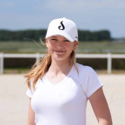 T-shirt SARAH Le Sabotier – logo zoom