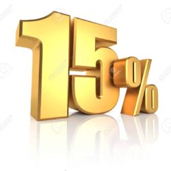 15%