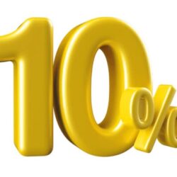 10%