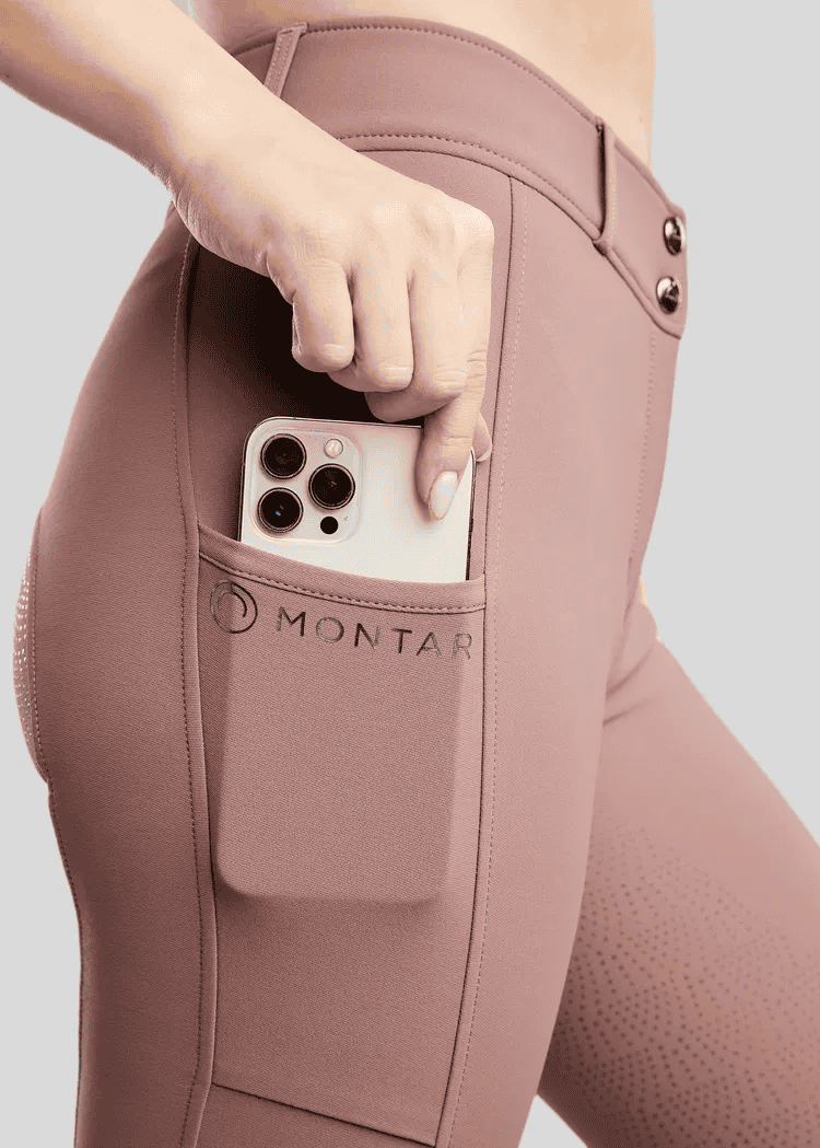 montar-pantalon-megan-phonepocket-dusty-rose.jpg Pantalon d’équitation Montar Megan Dusty Rose avec poches téléphone et Full grip