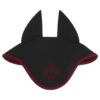 Bonnet Cavalleria Toscana FW25 noir avec logo Bordeaux