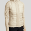 Veste d’équitation Montar Emma Quilt Body Jacket Warm Light Grey matelassée et légère