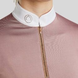 Haut de compétition Montar FW25 MoGlenda Dusty Rose avec Roségold Caviar Tape