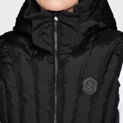 Veste sans manches Samshield FW25 Chamonix-Ice noire élégante et chaude